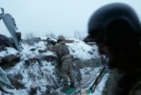 За прошедшие сутки в зоне АТО один военнослужащий ВСУ получил ранение