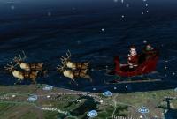 Интерактивный Санта отправился из Северного полюса, его путь можно отследить