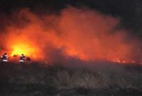 В Черкасской области в течение суток ликвидировали семь пожаров на полях