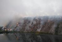 Черниговскую свалку обкопали для нераспространения пожара