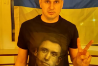 Сєнцов виступив в підтримку російському активісту, одягнувши футболку з його портретом