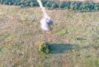 ВСУ уничтожили систему видеонаблюдения боевиков на Донбассе (видео)