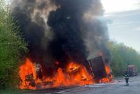 В Хмельницкой области произошло масштабное ДТП на трассе с возгоранием. Четверо погибших