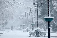 В Украину идут сильные снегопады