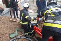 В Киеве в результате обрушения грунта погиб рабочий