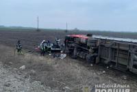 В Киевской области столкнулись грузовик и легковушка, погибли три человека